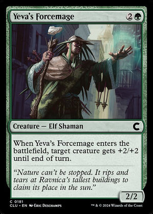 Yeva's Forcemage (181) [Ravnica: Clue Edition]