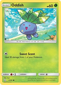 Oddish (2/236) [SM Cosmic Eclipse]