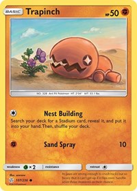 Trapinch - 107/236 (107/236) [SM Cosmic Eclipse]