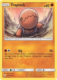 Trapinch - 108/236 (108/236) [SM Cosmic Eclipse]
