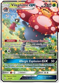Vileplume GX (4/236) [SM Cosmic Eclipse]