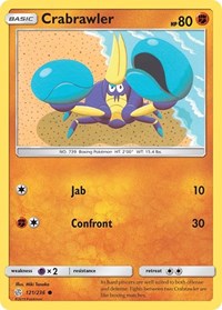 Crabrawler (121/236) [SM Cosmic Eclipse]