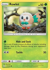 Rowlet - 17/236 (17/236) [SM Cosmic Eclipse]