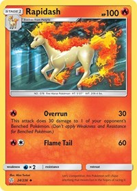 Rapidash (24/236) [SM Cosmic Eclipse]