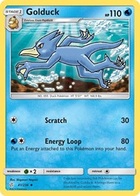 Golduck (41/236) [SM Cosmic Eclipse]