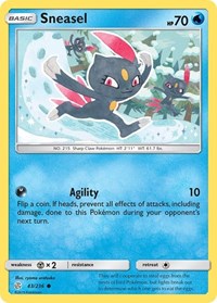 Sneasel (43/236) [SM Cosmic Eclipse]