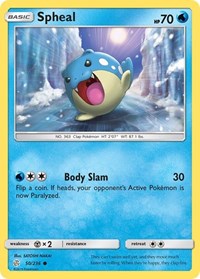 Spheal - 50/236 (50/236) [SM Cosmic Eclipse]