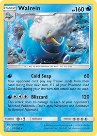 Walrein (52/236) [SM Cosmic Eclipse]