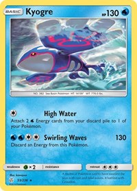 Kyogre (53/236) [SM Cosmic Eclipse]