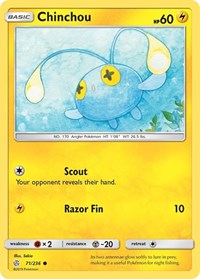 Chinchou (71/236) [SM Cosmic Eclipse]