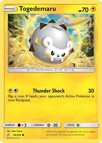 Togedemaru - 74/236 (74/236) [SM Cosmic Eclipse]