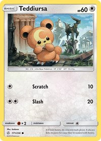 Teddiursa (171/236) [SM Cosmic Eclipse]