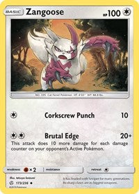 Zangoose (173/236) [SM Cosmic Eclipse]