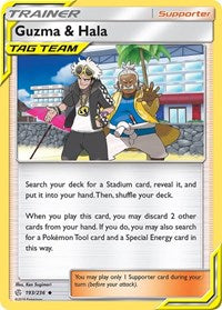Guzma & Hala (193/236) [SM Cosmic Eclipse]