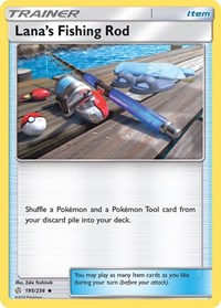 Lana's Fishing Rod (195/236) [SM Cosmic Eclipse]