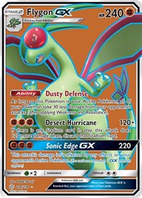 Flygon GX (Full Art) (218/236) [SM Cosmic Eclipse]