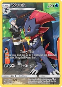 Weavile (Secret) (238/236) [SM Cosmic Eclipse]