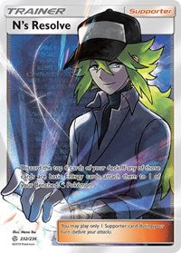 N's Resolve (Full Art) (232/236) [SM Cosmic Eclipse]