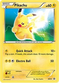 Pikachu - BW54 (BW54) [Black and White Promos]