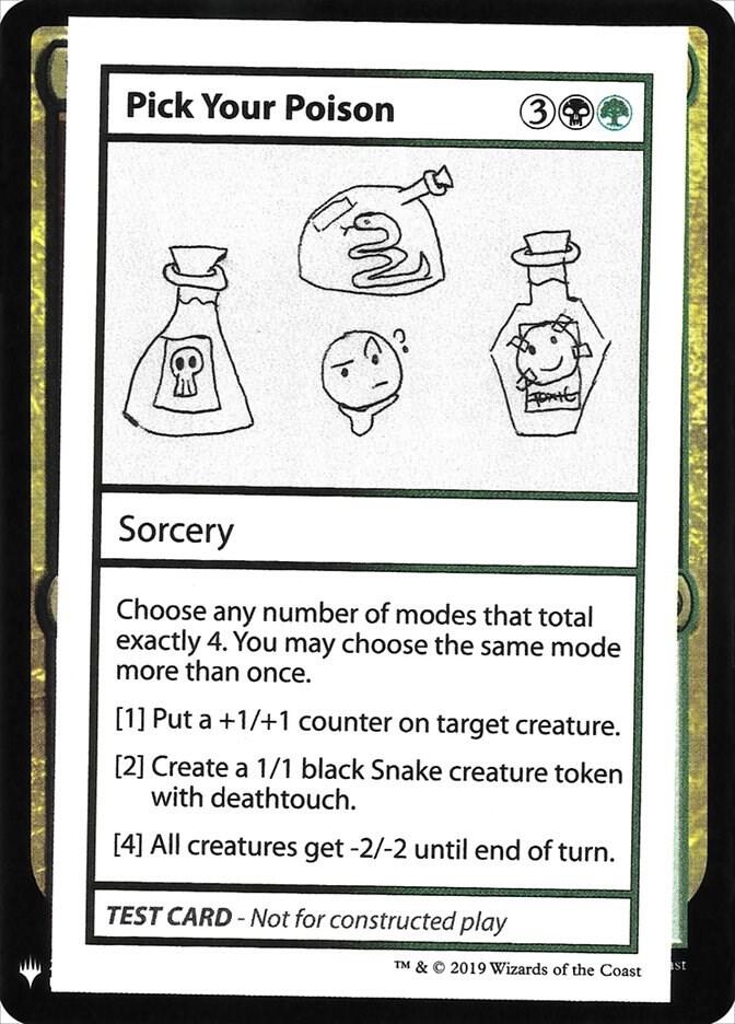 Pick Your Poison [Mystery Booster: Convention Edition Exclusives]