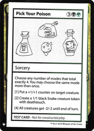 Pick Your Poison [Mystery Booster: Convention Edition Exclusives]