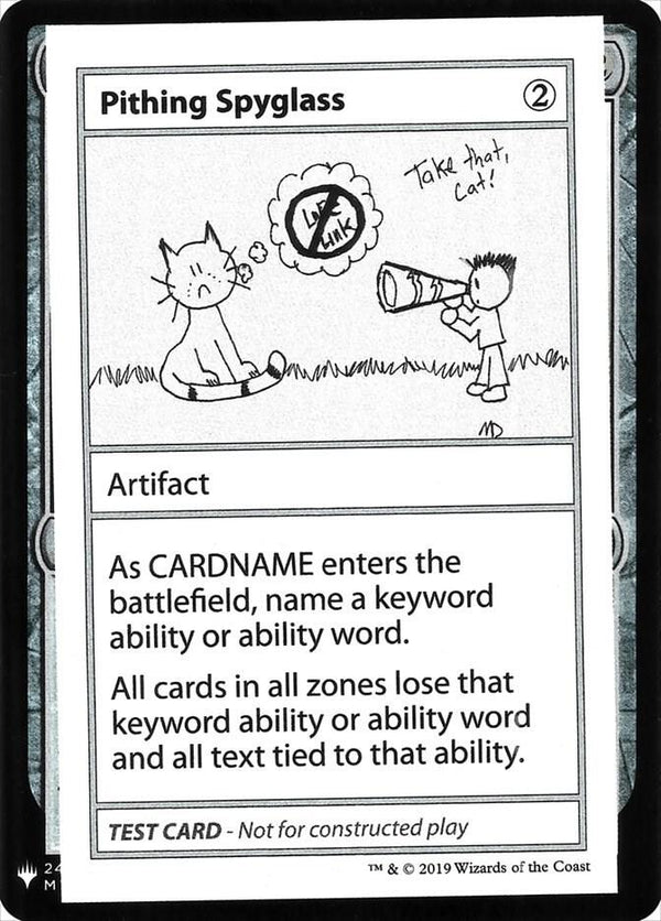 Pithing Spyglass [Mystery Booster: Convention Edition Exclusives]