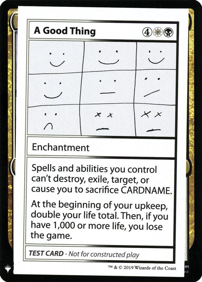 A Good Thing [Mystery Booster: Convention Edition Exclusives]