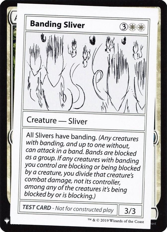 Banding Sliver [Mystery Booster: Convention Edition Exclusives]