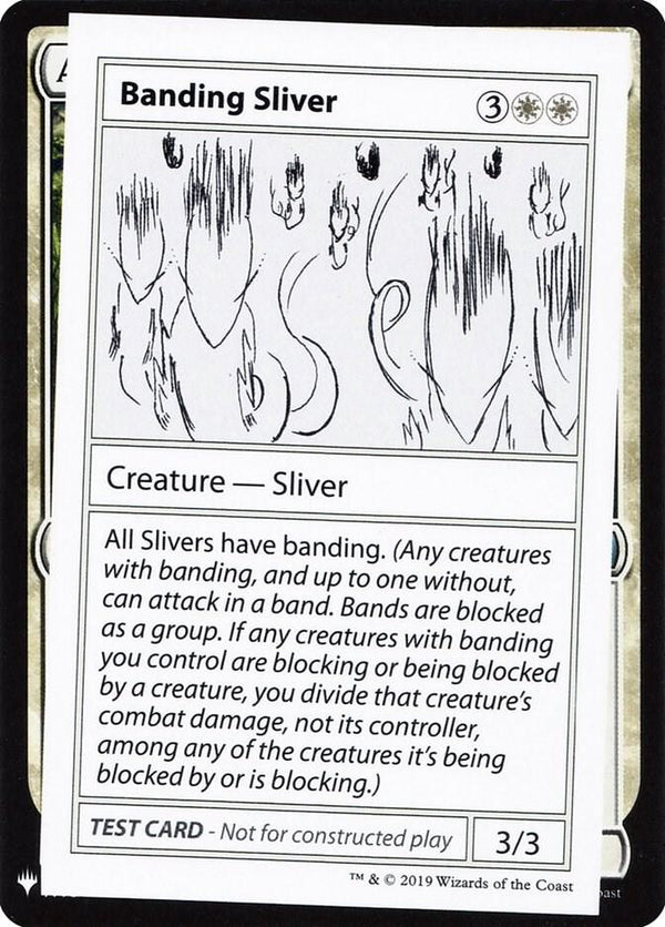 Banding Sliver [Mystery Booster: Convention Edition Exclusives]