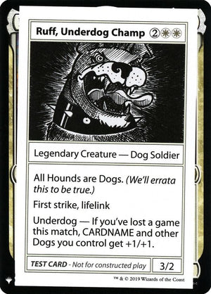 Ruff, Underdog Champ [Mystery Booster: Convention Edition Exclusives]