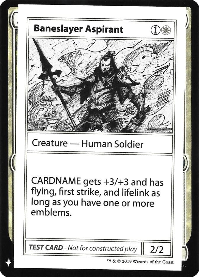 Baneslayer Aspirant [Mystery Booster: Convention Edition Exclusives]