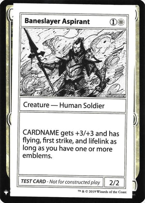 Baneslayer Aspirant [Mystery Booster: Convention Edition Exclusives]