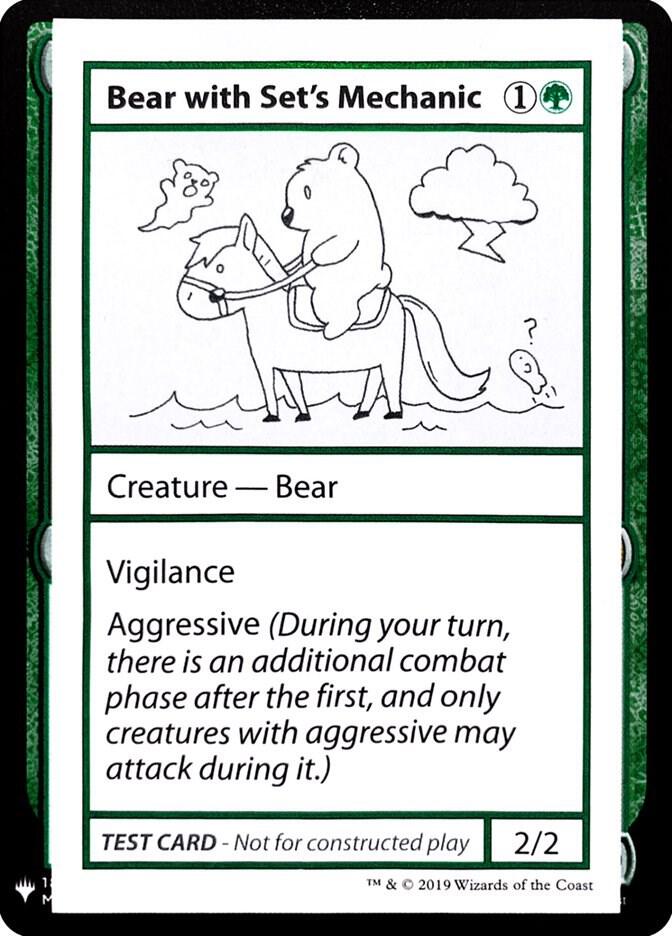 Bear with Set's Mechanic [Mystery Booster: Convention Edition Exclusives]