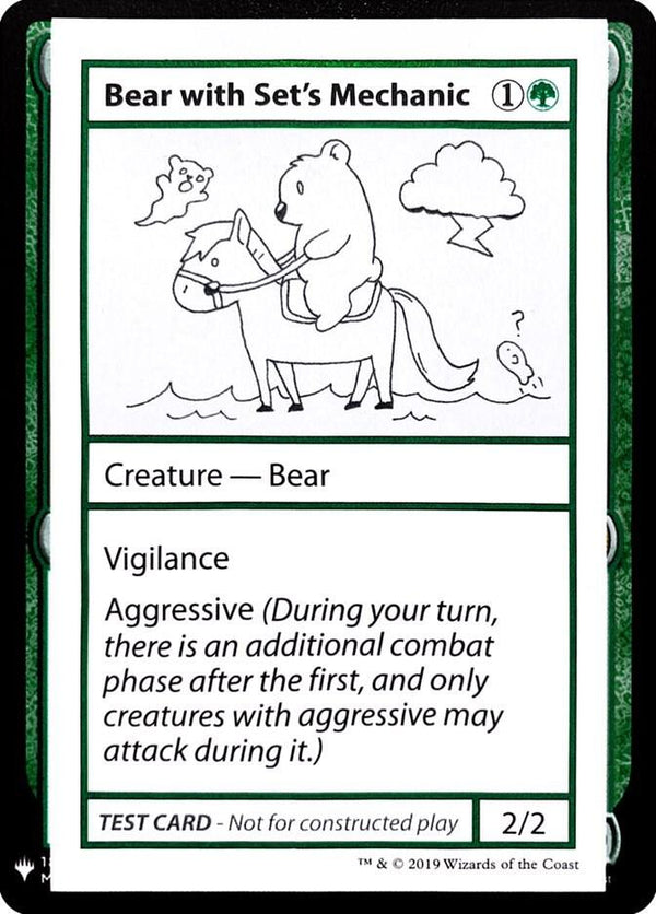 Bear with Set's Mechanic [Mystery Booster: Convention Edition Exclusives]
