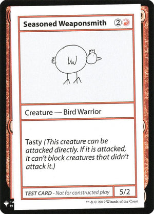 Seasoned Weaponsmith [Mystery Booster: Convention Edition Exclusives]