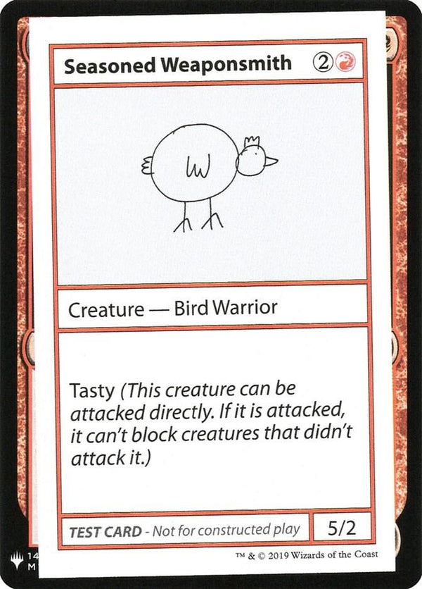 Seasoned Weaponsmith [Mystery Booster: Convention Edition Exclusives]