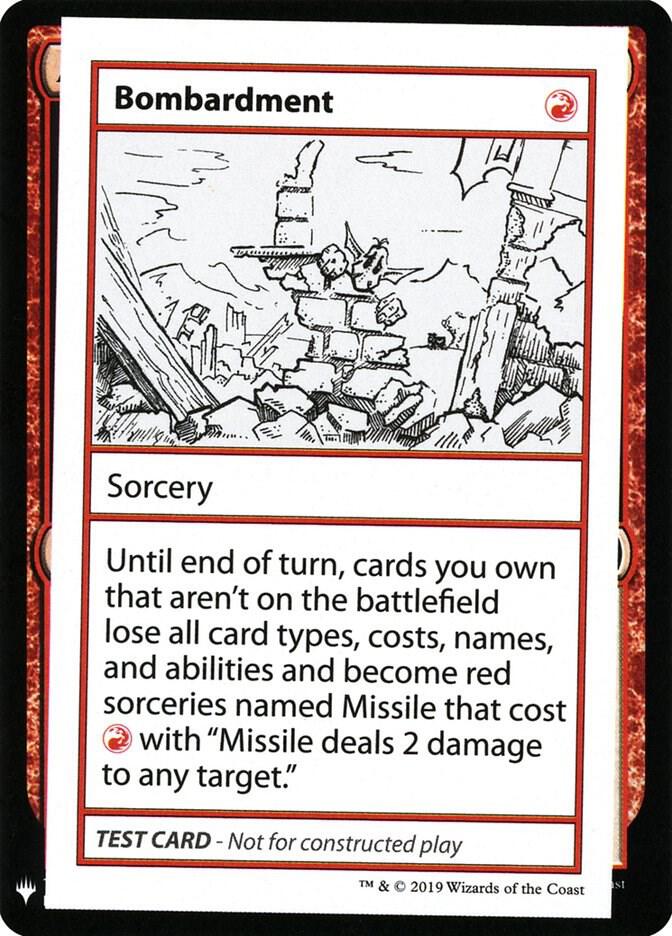 Bombardment [Mystery Booster: Convention Edition Exclusives]