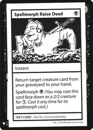 Spellmorph Raise Dead [Mystery Booster: Convention Edition Exclusives]