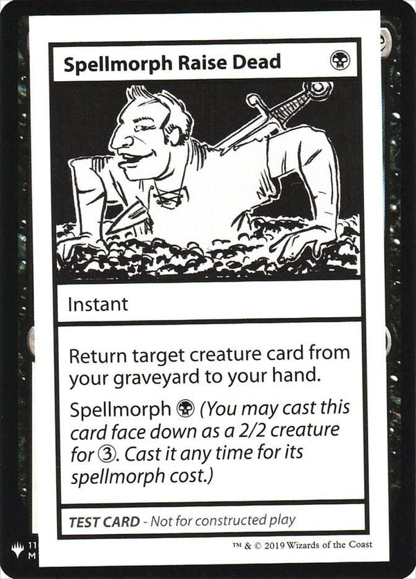 Spellmorph Raise Dead [Mystery Booster: Convention Edition Exclusives]