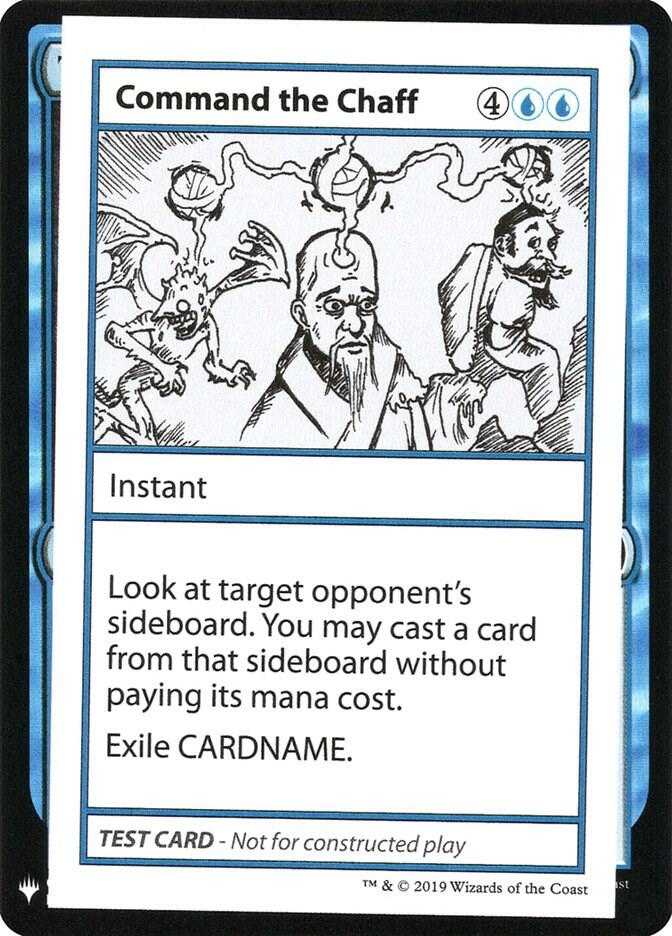 Command the Chaff [Mystery Booster: Convention Edition Exclusives]