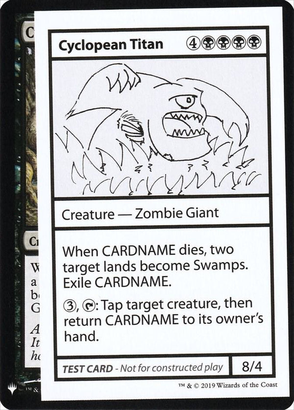 Cyclopean Titan [Mystery Booster: Convention Edition Exclusives]