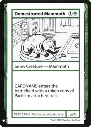 Domesticated Mammoth [Mystery Booster: Convention Edition Exclusives]