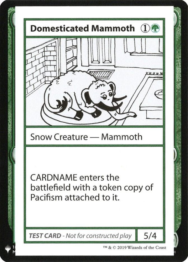Domesticated Mammoth [Mystery Booster: Convention Edition Exclusives]
