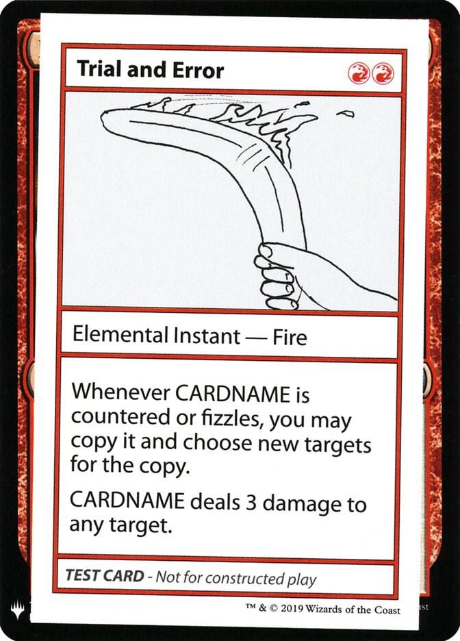 Trial and Error [Mystery Booster: Convention Edition Exclusives]