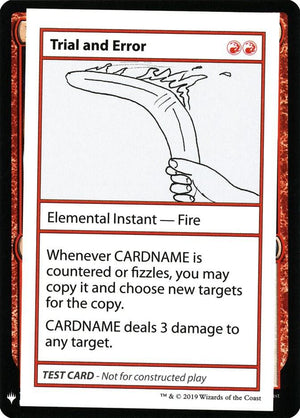 Trial and Error [Mystery Booster: Convention Edition Exclusives]