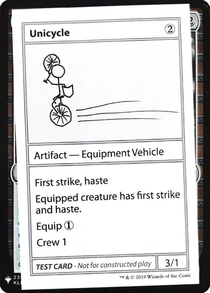 Unicycle [Mystery Booster: Convention Edition Exclusives]