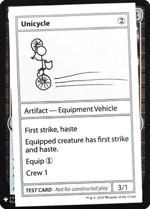 Unicycle [Mystery Booster: Convention Edition Exclusives]