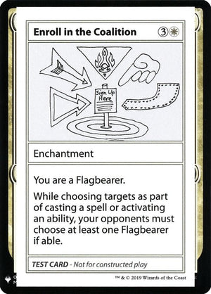 Enroll in the Coalition [Mystery Booster: Convention Edition Exclusives]