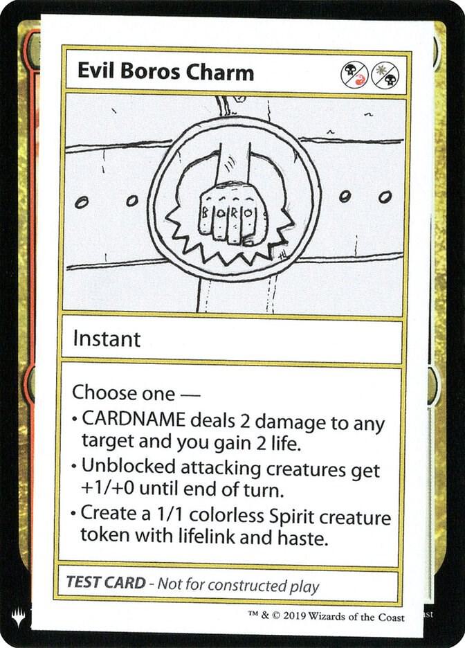 Evil Boros Charm [Mystery Booster: Convention Edition Exclusives]