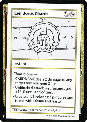 Evil Boros Charm [Mystery Booster: Convention Edition Exclusives]